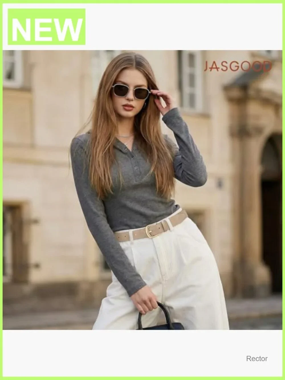 Faux Leather Belt with Gold Buckle Vintage Elegant Casual Waist Belt